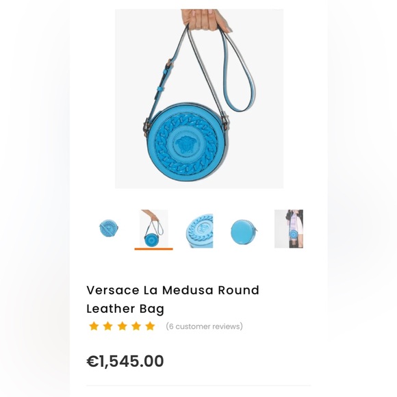 Versace La Medusa chair disco bag - Picture 4 of 10